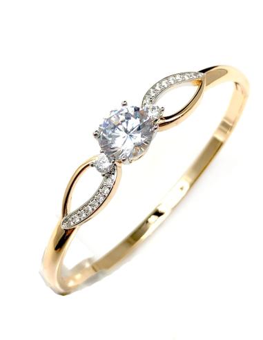 PULSERAS Y BRAZALETES MUJER ORO CHAPADO Y CIRCONES - JOYAS ONLINE
