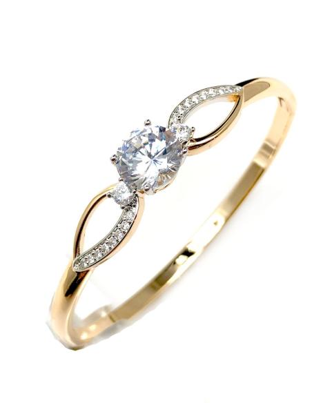 PULSERAS Y BRAZALETES MUJER ORO CHAPADO Y CIRCONES - JOYAS ONLINE