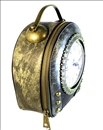 BOLSOS DE MUJER VERDES DECORADOS CON RELOJ COMPLEMENTOS MADRID