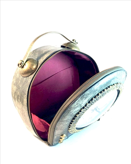 BOLSOS DE MUJER VERDES DECORADOS CON...