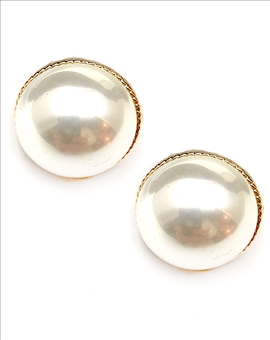 PENDIENTES DE PERLAS DE CLIP BISUTERIA FINA PARA MUJER 2