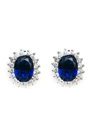 PENDIENTES Y JOYASE MUJER AZUL MARINO EL JARDIN DEL DESEO