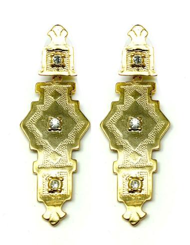 PENDIENTES MUJER LARGOS DE DISEÑO VITOLA - ALTA BISUTERIA ONLINE