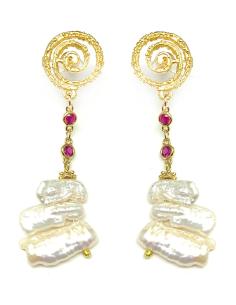 producto PENDIENTES MUJER PERLAS - BISUERIA Y JOYERIA BODAS