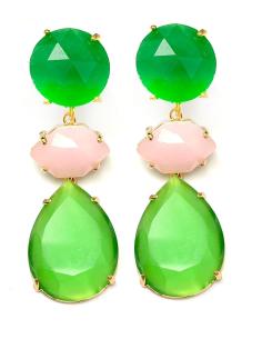 PENDIENTES PIEDRA NATURAL