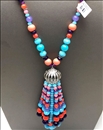 COLLARES LARGOS MUJER PIEDRAS Y CRISTAL PRECIOSO COLORIDO