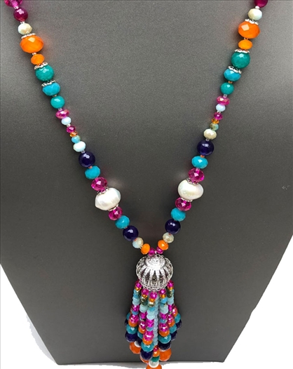 COLLARES LARGOS BONITOS PARA DAR A TU...