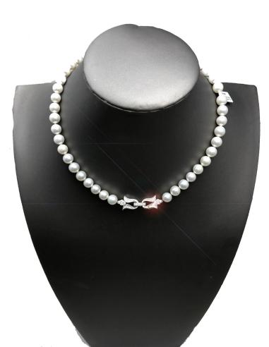 COLLARES DE PERLAS PARA MUJER ELEGANTES DE BISUTERIA FINA