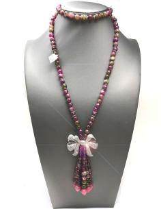 COLLARES DE PIEDRAS CON PRECIOSA CASCADA PARA TU OUTFIT DE VESTIR