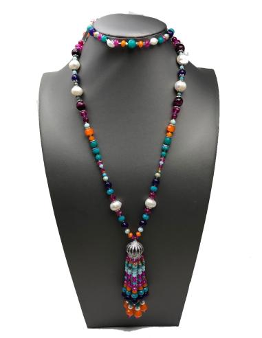 COLLARES LARGOS BONITOS PARA DAR A TU OUTFIT TU TOQUE ESPECIAL