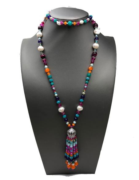 COLLARES LARGOS BONITOS PARA DAR A TU OUTFIT TU TOQUE ESPECIAL