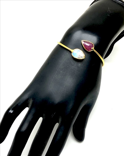 PULSERAS DE MUJER DE PIEDRAS JUEGO DE...