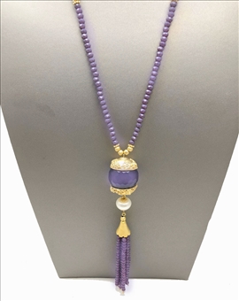 COLLARES LARGOS DE MUJER ORIGINALES HECHOS A MANO 2