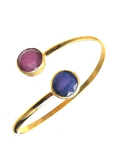 PULSERAS DE MUJER ROSAS Y MORADAS PARA SU VESTIDO DE FIESTA