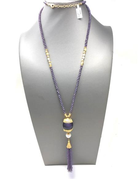 COLLARES LARGOS DE MUJER ORIGINALES HECHOS A MANO
