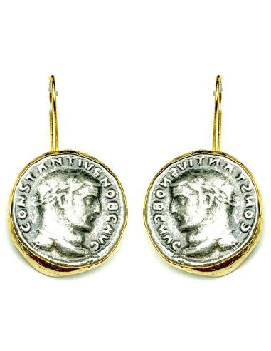 PENDIENTES DE MUJER DE MONEDAS ANTIGUAS DE DORMILONA