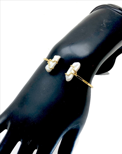 PULSERAS DE MUJER CON PERLAS BARROCAS...