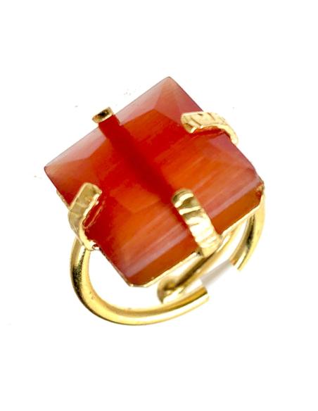 ANILLOS NARANJAS Y DORADOS DISEÑOS ACTUALES Y EN TENDENCIA