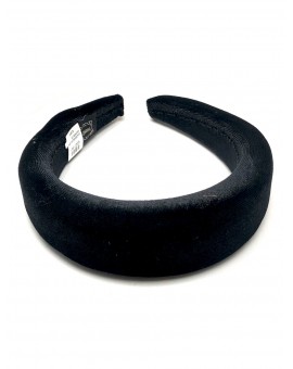 DIADEMAS MUJER NEGRAS DE TERCIOPELO PARA CEREMONIAS