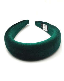 Imagen del producto DIADEMAS MUJER VERDE BOTELLA DE TERCIOPELO PARA INVITADAS Y DAMAS DE HONOR