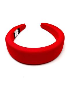 Imagen del producto DIADEMAS MUJER ROJAS SATINADAS ESPECIAL BODAS Y EVENTOS