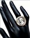 ANILLOS MUJER DE MONEDAS ANTIGUAS REPLICAS JOYAS ANTIGUAS