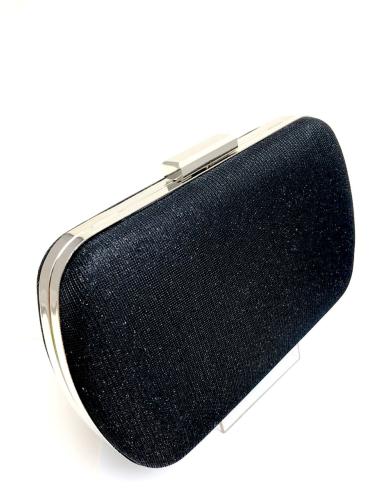 BOLSOS DE FIESTA NEGROS CON BRILLO PARA BODAS Y CELEBRACIONES
