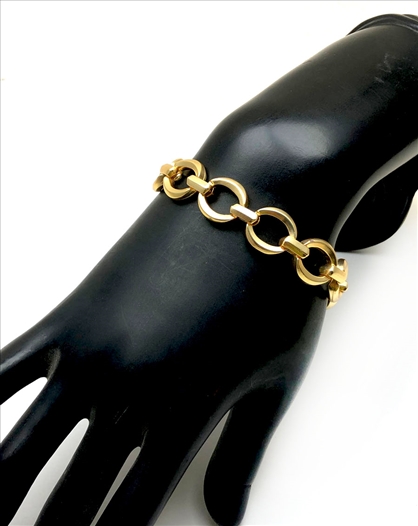 PULSERAS DE MUJER DORADAS CADENAS DE...