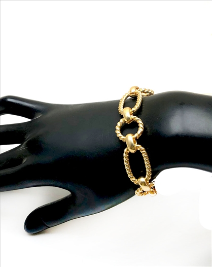 PULSERAS DE MUJER DORADOS ELEGANTES...