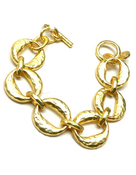 PULSERAS DE MUJER BONITAS DE ESLABON GRANDE Y VISTOSO