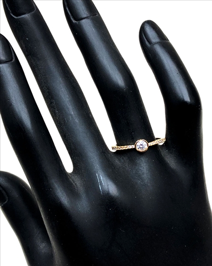 ANILLOS DORADOS PARA MUJER DE...
