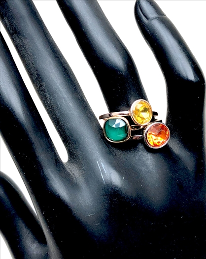 ANILLOS VISTOSOS DE BISUTERIA QUE...