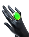ANILLOS GRANDES VERDES DE VISTOSAS PIEDRAS SEMIPRECIOSAS