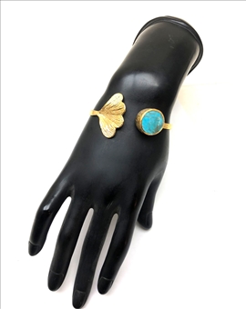 PULSERAS CHAPADAS Y BRAZALETES DE MUJER CON ELEGANTE DISEÑO 2