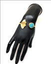 PULSERAS CHAPADAS Y BRAZALETES DE MUJER CON ELEGANTE DISEÑO 