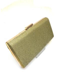 CLUTCH DE FIESTA DORADOS IDEAL SI QUIERE UN BOLSO CON CABIDA