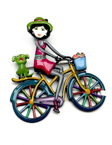 BROCHES ORIGINALES DE MUJER BICICLETA VENTA ONLINE Y MADRID