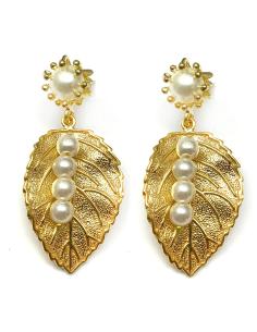 PENDIENTES CON PERLAS LARGOS PARA BODAS Y OTRAS CELEBRACIONES