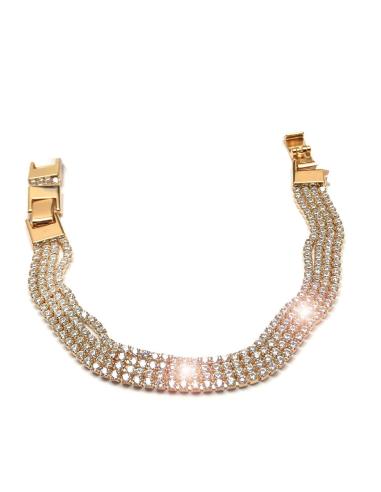 PULSERAS DE BISUTERIA FINA PARA MUJER DE CRISTAL BRILLO