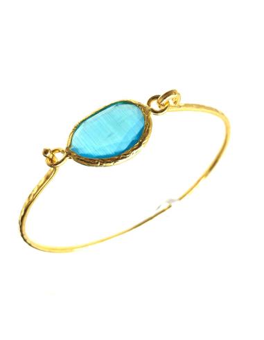 PULSERAS FINAS DE BISUTERIA CHAPADA EN ORO PARA MUJER