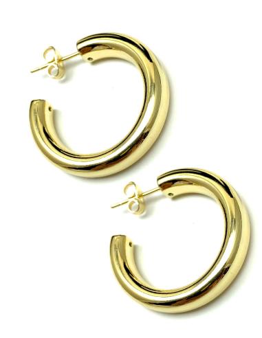 PENDIENTES DE ARO CHAPADOS EN ORO DISPONIBLE EN TODOS LOS TAMAÑOS