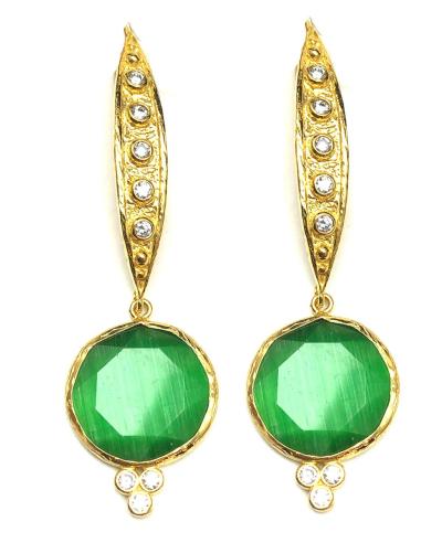 PENDIENTES DE MUJER VERDES CON LOS QUE ESTARAS GUAPA Y ELEGANTE