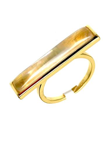 ANILLOS DE MUJER CHAPADOS EN ORO JOYAS CON PERSONALIDAD