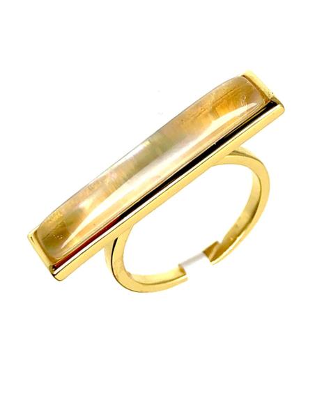 ANILLOS DE MUJER CHAPADOS EN ORO JOYAS CON PERSONALIDAD