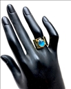 ANILLOS DE MUJER AZULES JOYAS ELEGANTES PARA LA MUJER COSMOPOLITA