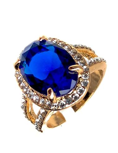 ANILLOS Y SORTIJAS AZULES GRANDES DE BISUTERIA PARA MUJER