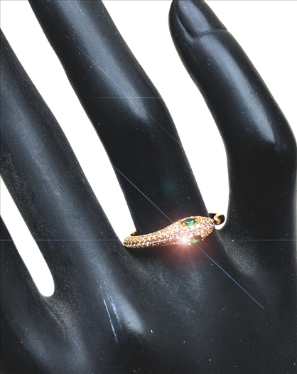ANILLOS DORADOS DE SERPIENTES PARA...