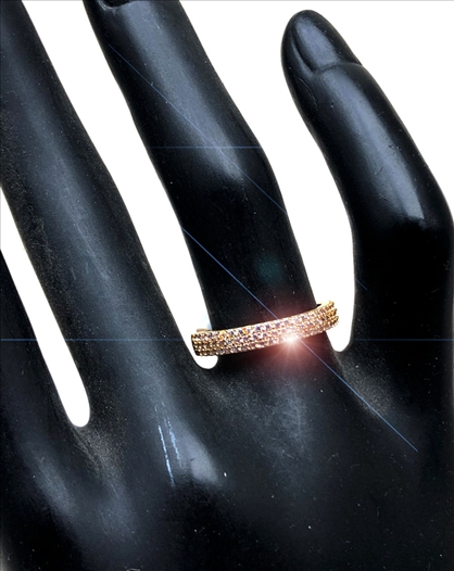ANILLOS DE MUJER ALIANZAS DORADAS CON...