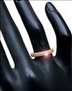 ANILLOS DE MUJER ALIANZAS DORADAS CON CIRCONITAS