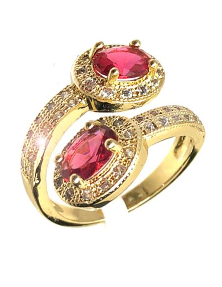 ANILLOS ROSAS DE BISUTERIA FINA MUY ELEGANTES PARA BODAS